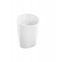 VASO ENCIMERA SAKU COSMIC BLANCO BRILLO